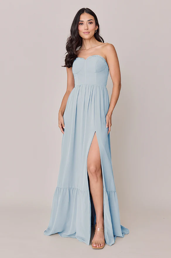 Valentina Chiffon Dress | Made To Order - Image 140