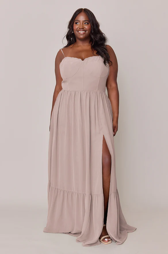 Valentina Chiffon Dress | Made To Order - Image 146
