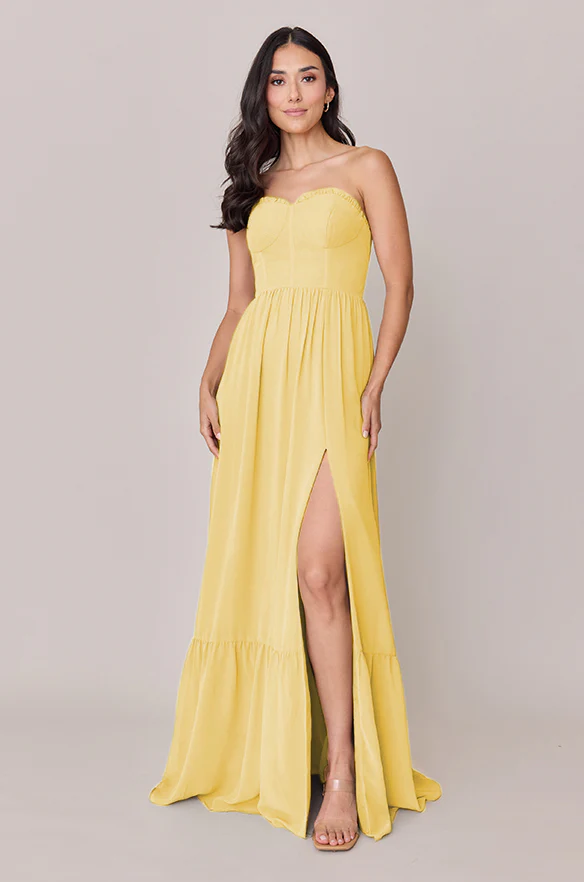 Valentina Chiffon Dress | Made To Order - Image 154