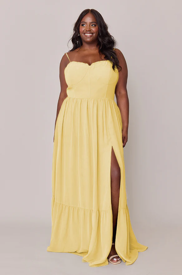 Valentina Chiffon Dress | Made To Order - Image 156