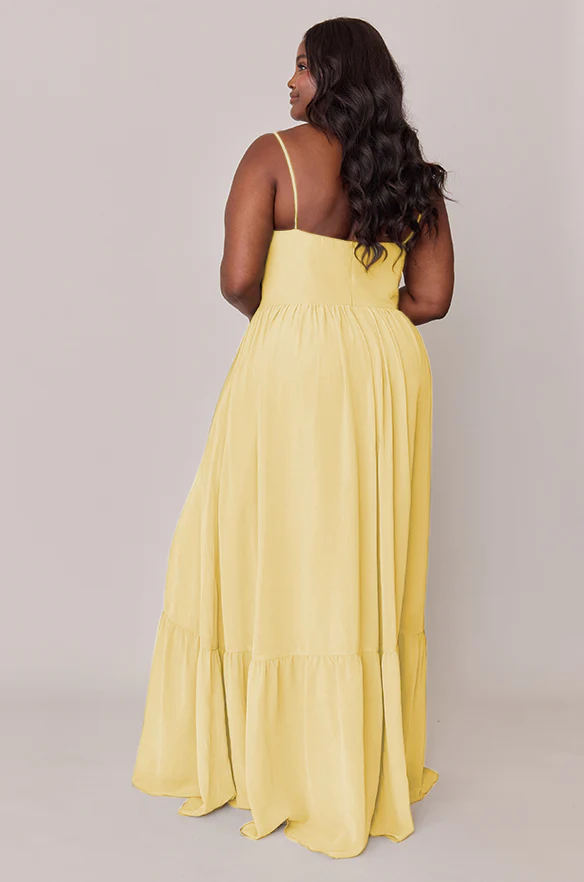 Valentina Chiffon Dress | Made To Order - Image 157