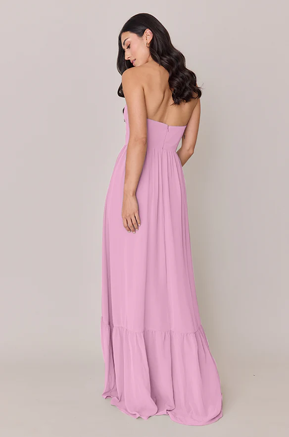 Valentina Chiffon Dress | Made To Order - Image 167