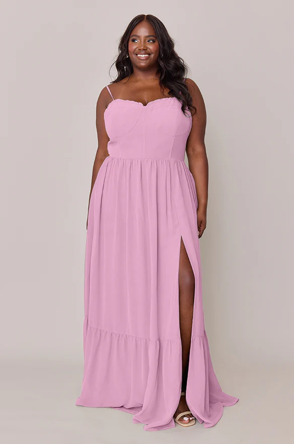 Valentina Chiffon Dress | Made To Order - Image 168