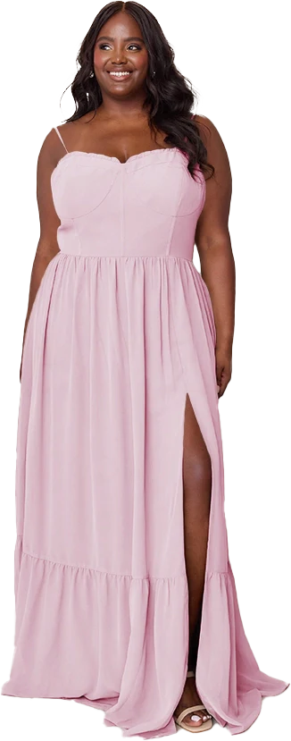 Valentina Chiffon Dress | Made To Order - Image 174