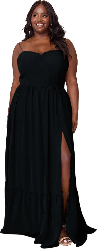 Valentina Chiffon Dress | Made To Order - Image 175