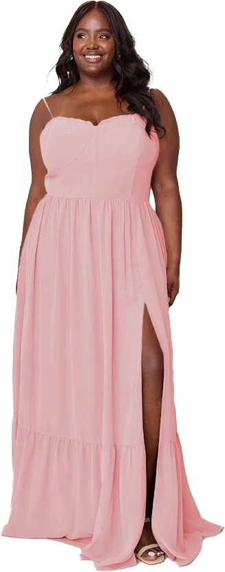 Valentina Chiffon Dress | Made To Order - Image 177