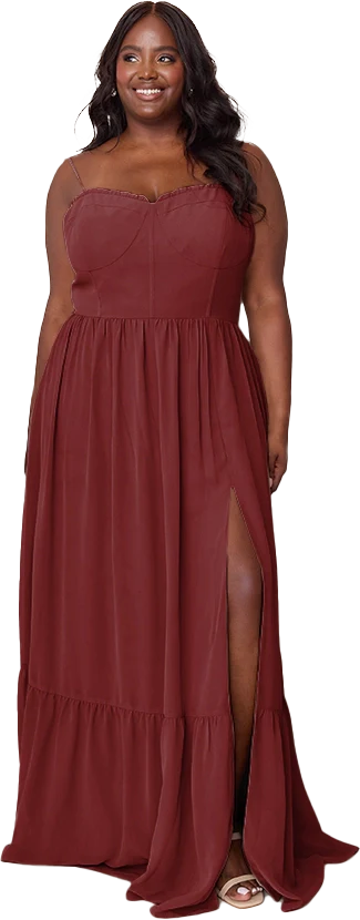 Valentina Chiffon Dress | Made To Order - Image 178