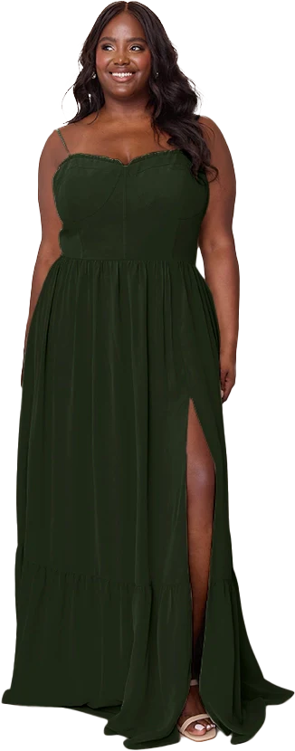 Valentina Chiffon Dress | Made To Order - Image 183