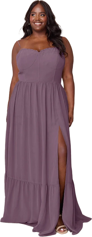 Valentina Chiffon Dress | Made To Order - Image 188