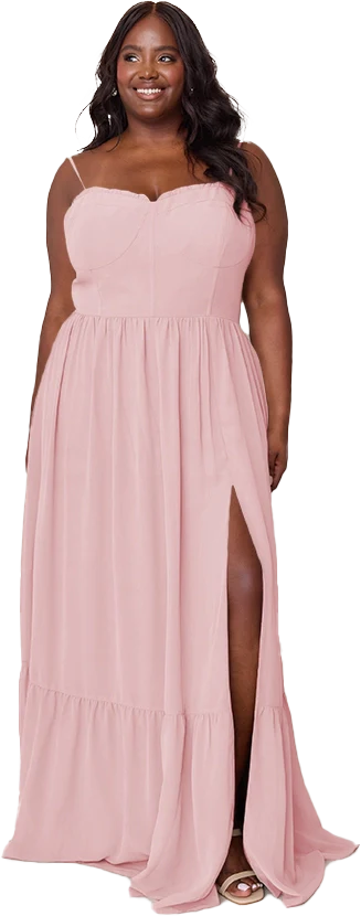 Valentina Chiffon Dress | Made To Order - Image 190