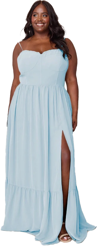 Valentina Chiffon Dress | Made To Order - Image 195