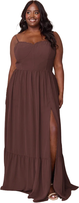 Valentina Chiffon Dress | Made To Order - Image 196