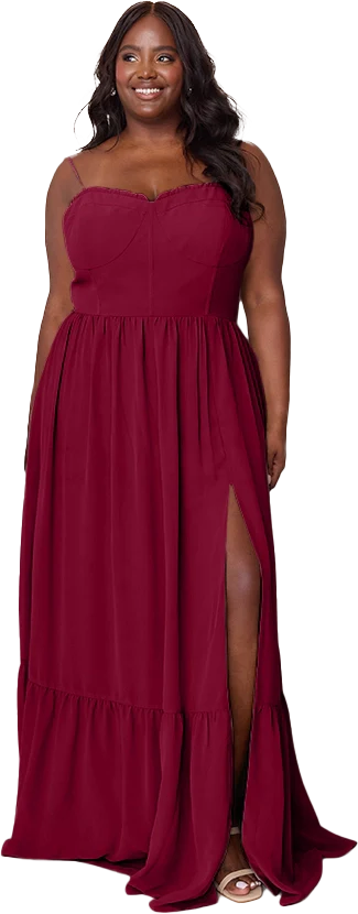 Valentina Chiffon Dress | Made To Order - Image 197