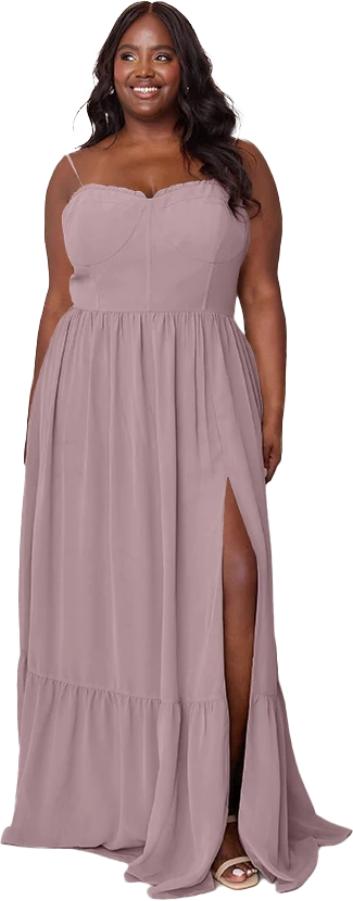 Valentina Chiffon Dress | Made To Order - Image 198