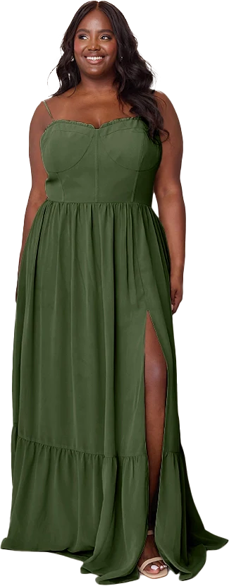 Valentina Chiffon Dress | Made To Order - Image 200