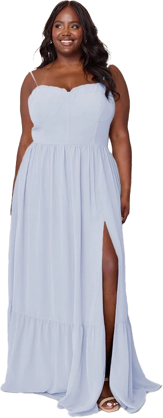 Valentina Chiffon Dress | Made To Order - Image 201