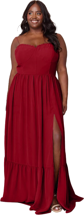 Valentina Chiffon Dress | Made To Order - Image 202
