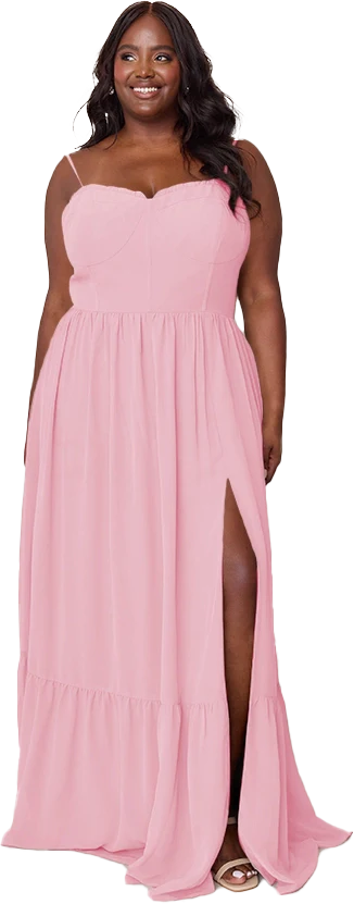 Valentina Chiffon Dress | Made To Order - Image 207