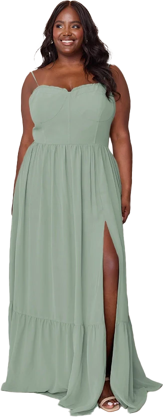 Valentina Chiffon Dress | Made To Order - Image 211