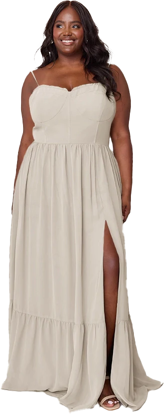 Valentina Chiffon Dress | Made To Order - Image 212