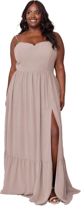 Valentina Chiffon Dress | Made To Order - Image 214