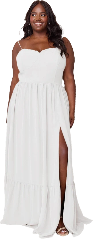 Valentina Chiffon Dress | Made To Order - Image 215