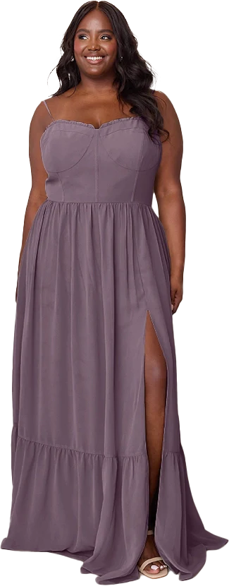 Valentina Chiffon Dress | Made To Order - Image 216