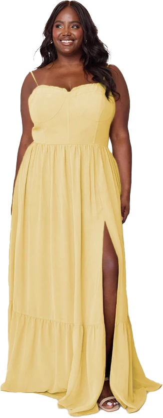 Valentina Chiffon Dress | Made To Order - Image 217