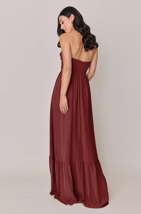 Valentina Chiffon Dress | Made To Order - Image 22
