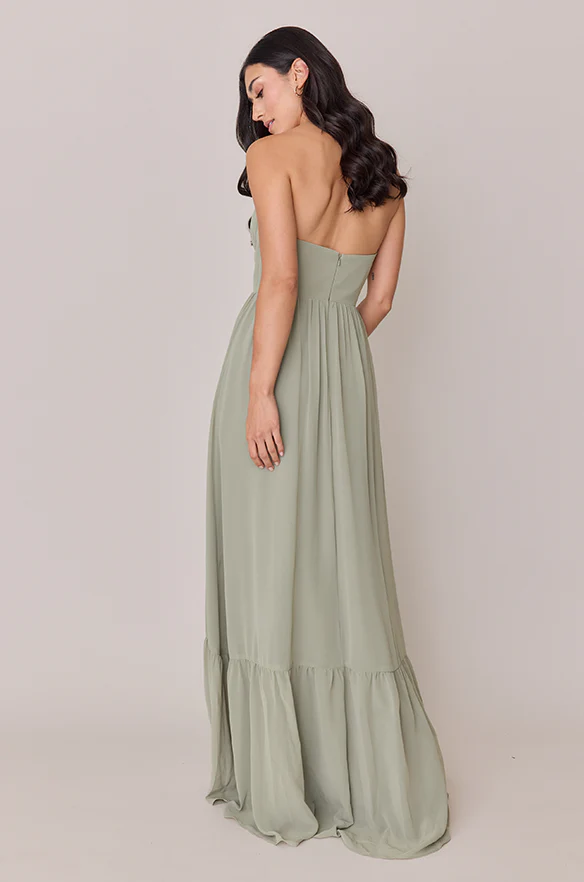 Valentina Chiffon Dress | Made To Order - Image 224