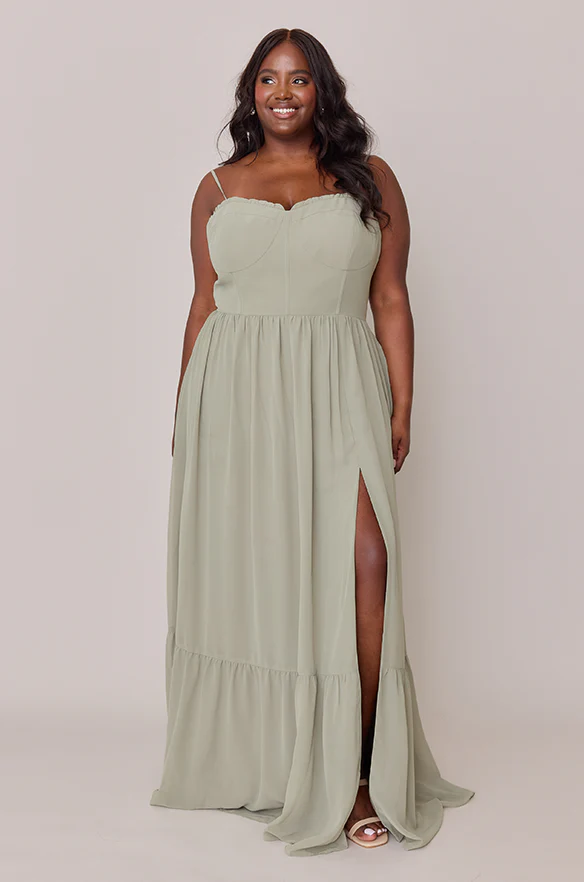 Valentina Chiffon Dress | Made To Order - Image 225