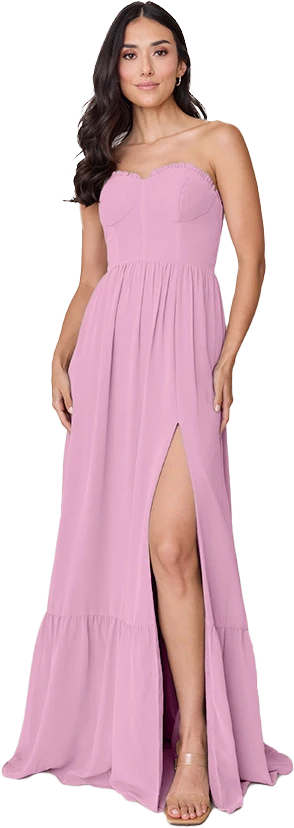 Valentina Chiffon Dress | Made To Order - Image 229