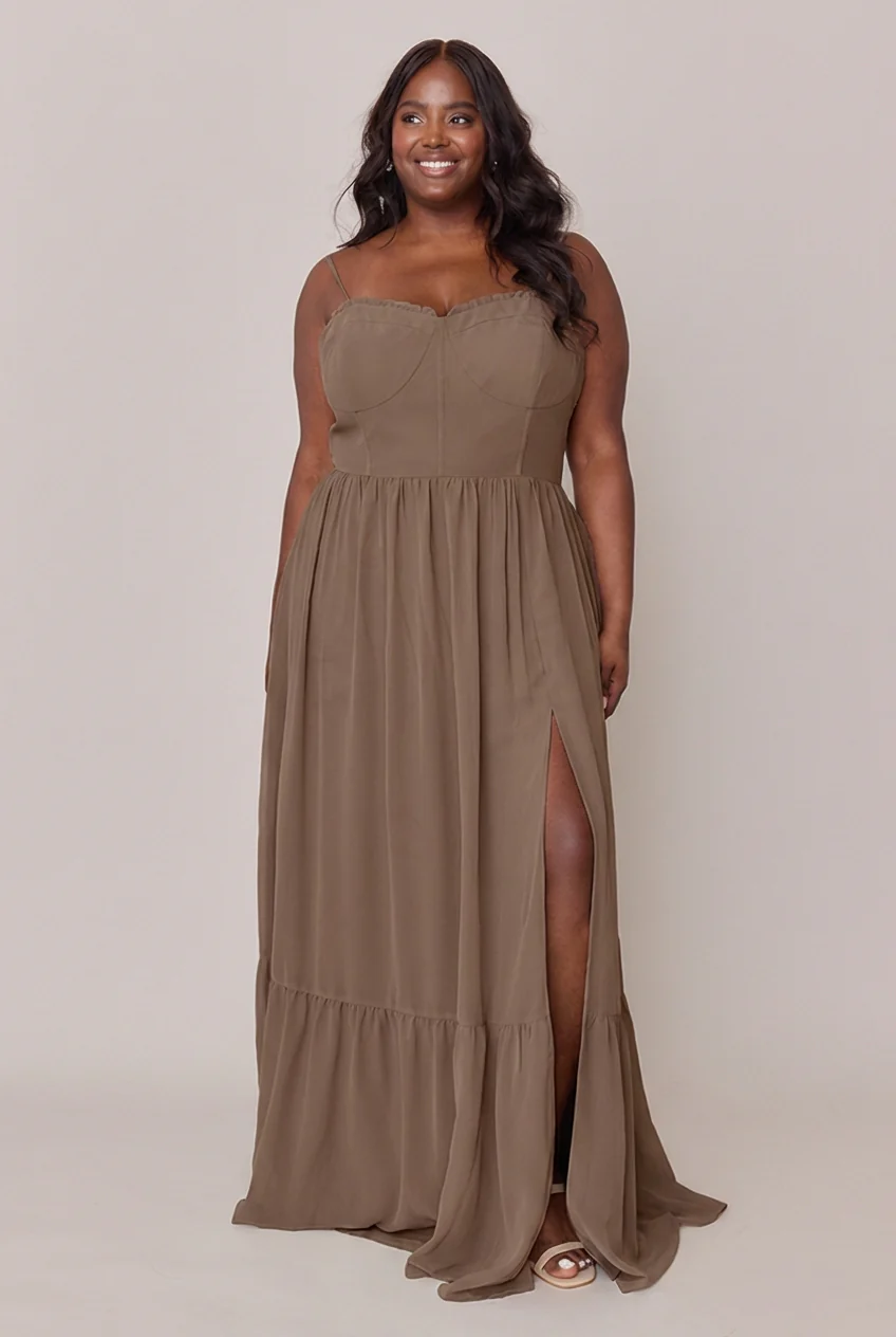 Valentina Chiffon Dress | Made To Order - Image 235