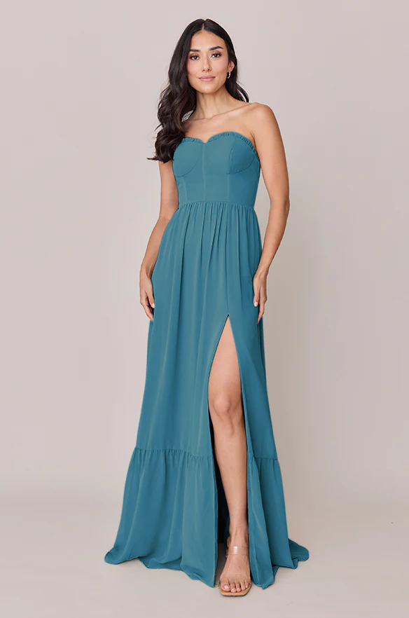 Valentina Chiffon Dress | Made To Order - Image 37
