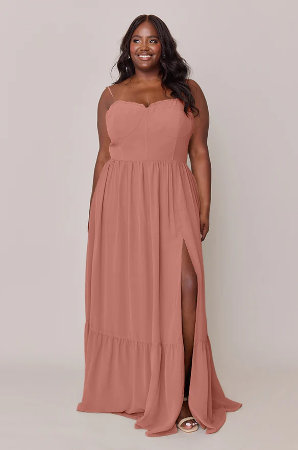 Valentina Chiffon Dress | Made To Order - Image 42