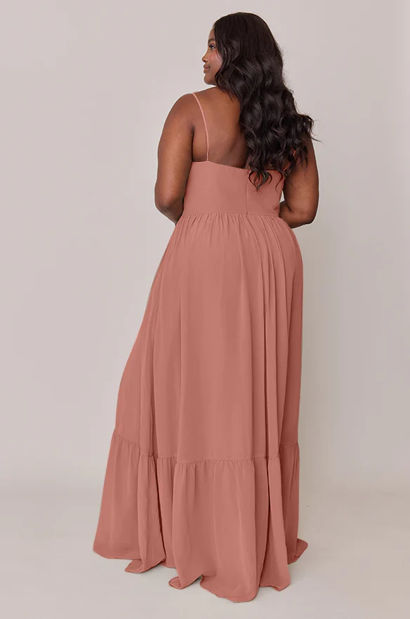Valentina Chiffon Dress | Made To Order - Image 43
