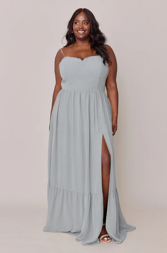 Valentina Chiffon Dress | Made To Order - Image 44