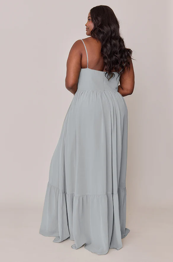 Valentina Chiffon Dress | Made To Order - Image 45