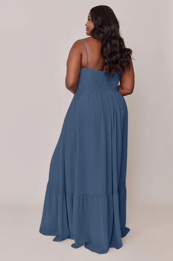 Valentina Chiffon Dress | Made To Order - Image 49