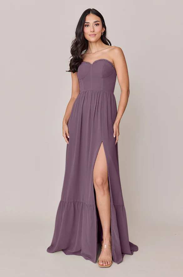 Valentina Chiffon Dress | Made To Order - Image 50