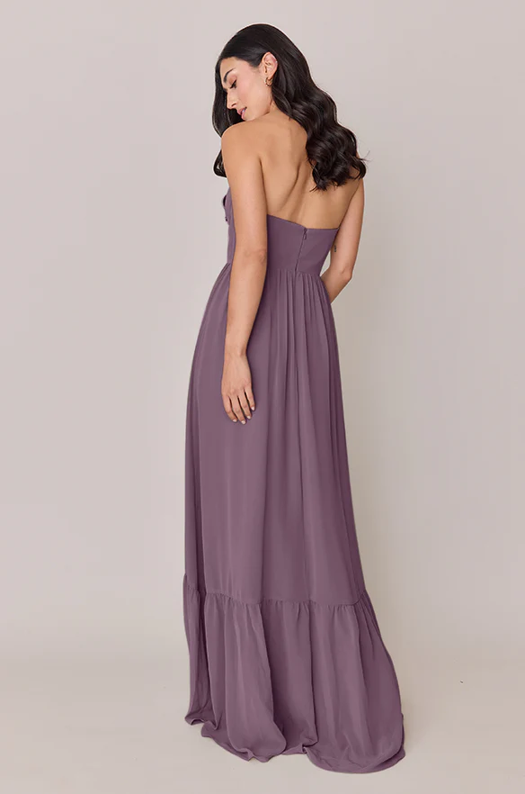 Valentina Chiffon Dress | Made To Order - Image 51