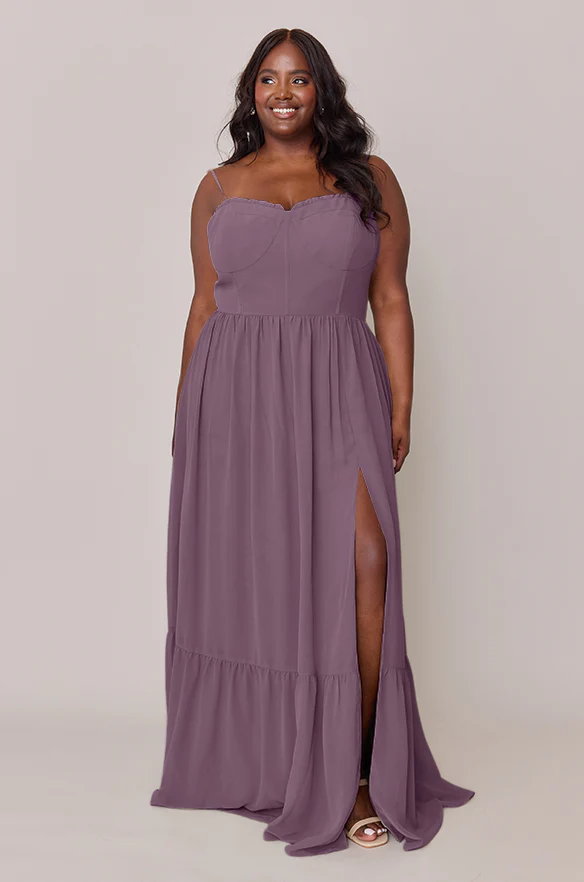 Valentina Chiffon Dress | Made To Order - Image 52