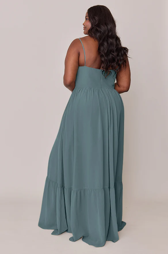 Valentina Chiffon Dress | Made To Order - Image 55