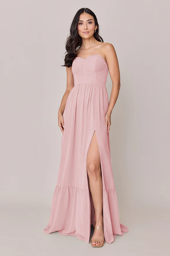 Valentina Chiffon Dress | Made To Order - Image 56