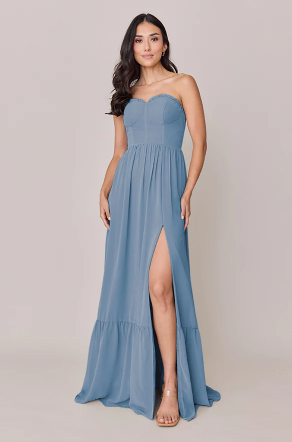 Valentina Chiffon Dress | Made To Order - Image 60