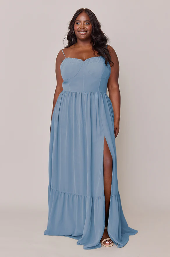 Valentina Chiffon Dress | Made To Order - Image 62