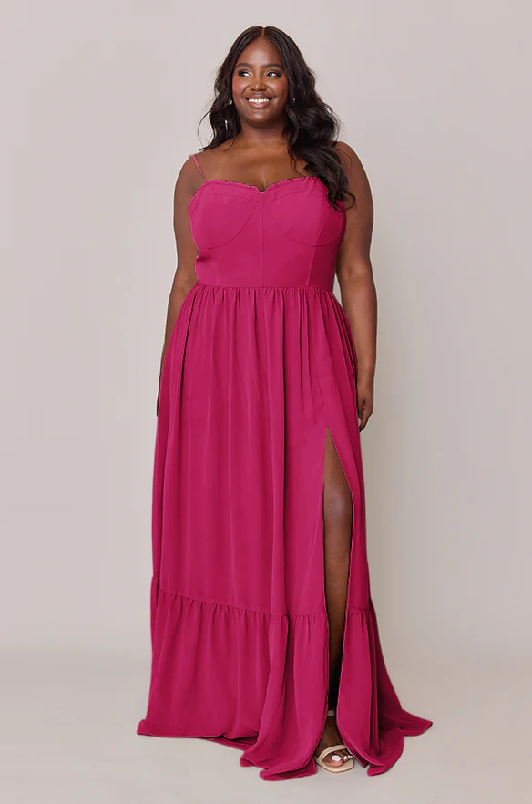 Valentina Chiffon Dress | Made To Order - Image 64