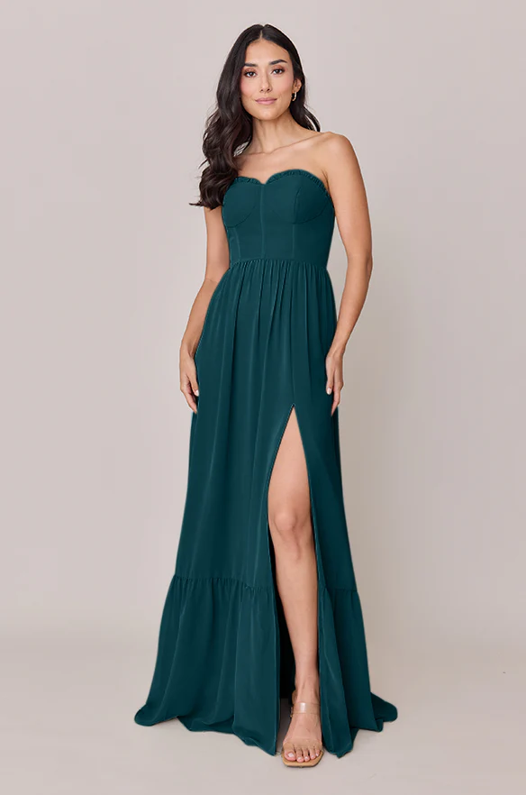 Valentina Chiffon Dress | Made To Order - Image 66