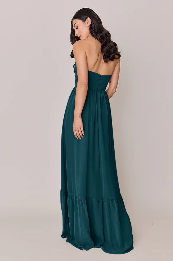 Valentina Chiffon Dress | Made To Order - Image 67
