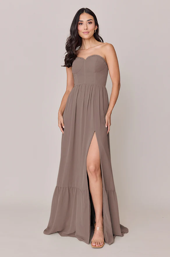 Valentina Chiffon Dress | Made To Order - Image 70